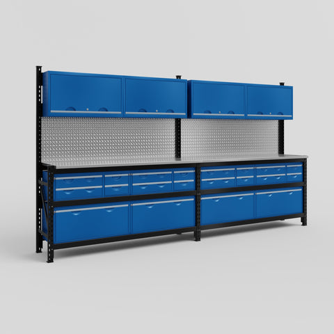 Module 8 Double with Overhead Cabinets