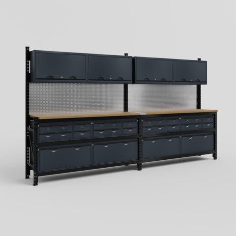 Module 8 Double with Overhead Cabinets