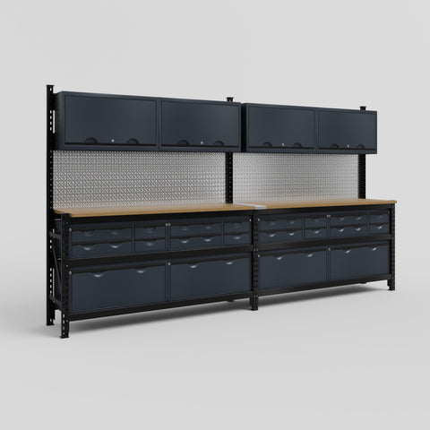 Module 8 Double with Overhead Cabinets