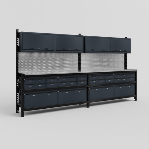 Module 8 Double with Overhead Cabinets