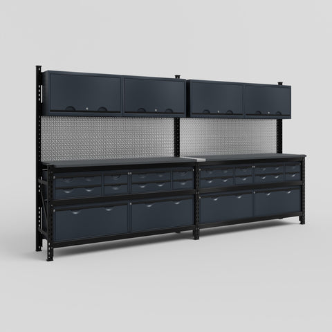 Module 8 Double with Overhead Cabinets