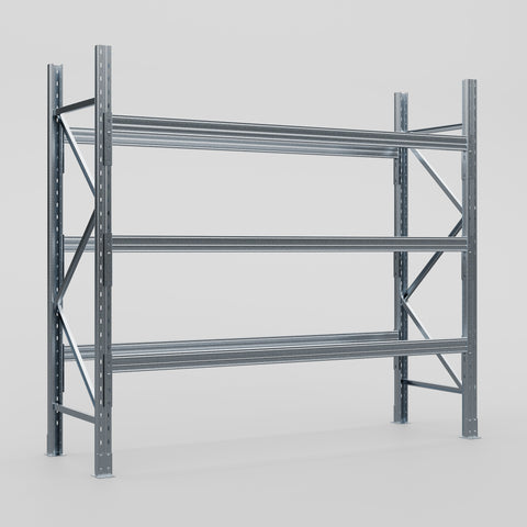 Pallet Racking Hot Dip Galvanised - H2438 x D838mm - Full Bay