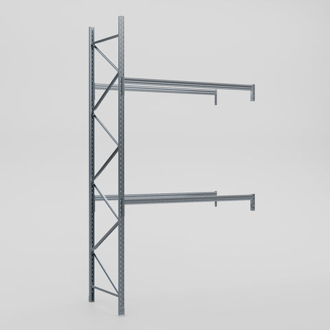 Pallet Racking Hot Dip Galvanised - H4877 x D1220mm - Add On Bay