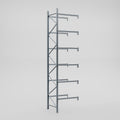 Pallet Racking Hot Dip Galvanised - H6096 x D1220mm - Add On Bay