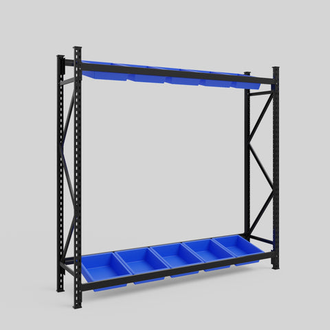 Plastic Tub Shelving