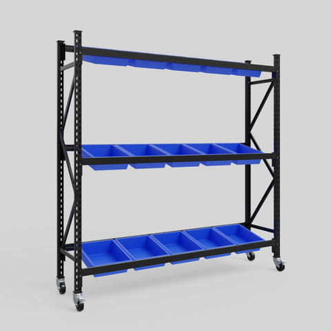 Plastic Tub Shelving