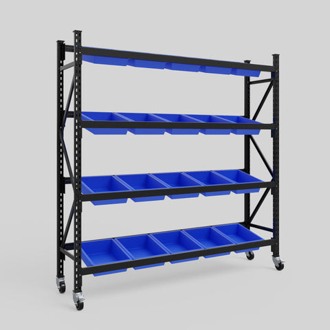 Plastic Tub Shelving