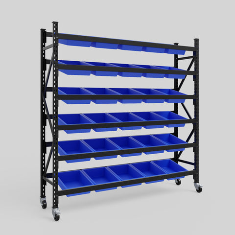 Plastic Tub Shelving