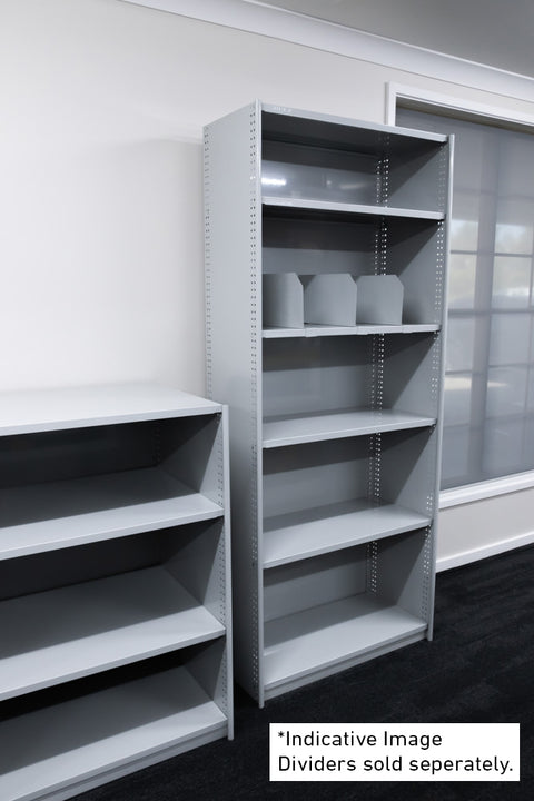 RUT Shelving - Double Sided - Full Bay: H2175 x W900 x D600/D400mm