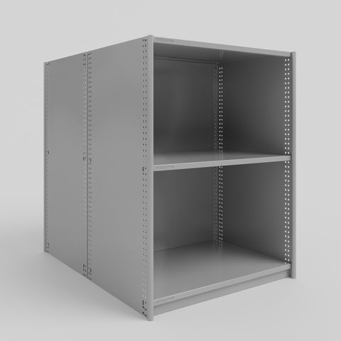 RUT Shelving - Double Sided - Full Bay: H1200 x W900 x D600/D600mm