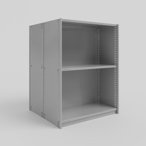 RUT Shelving - Double Sided - Full Bay: H1200 x W900 x D400/D400mm