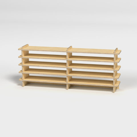 Shelvr Double Bay | H635 x D290mm