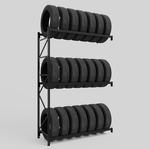 Tyre Storage Rack - 3100mm High
