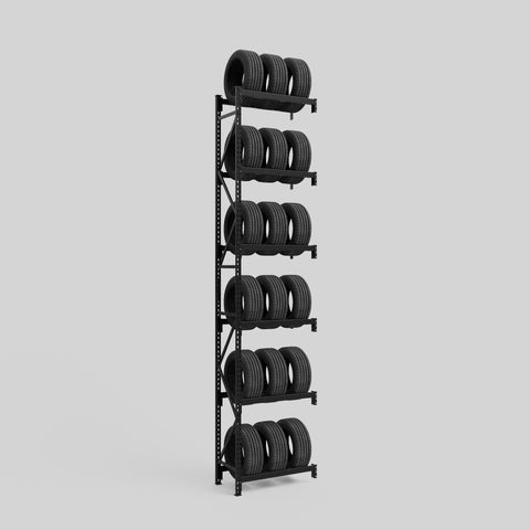 Tyre Storage Rack - 4200mm High