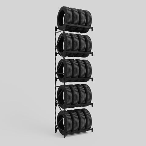 Tyre Storage Rack - 4200mm High