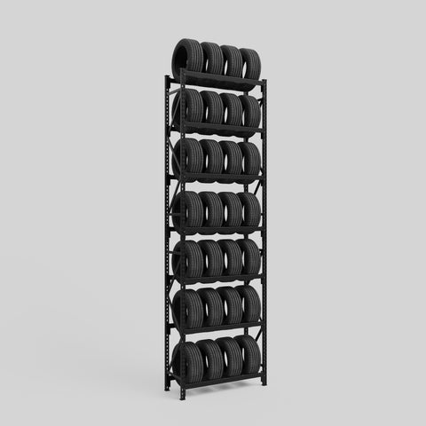Tyre Storage Rack - 4200mm High