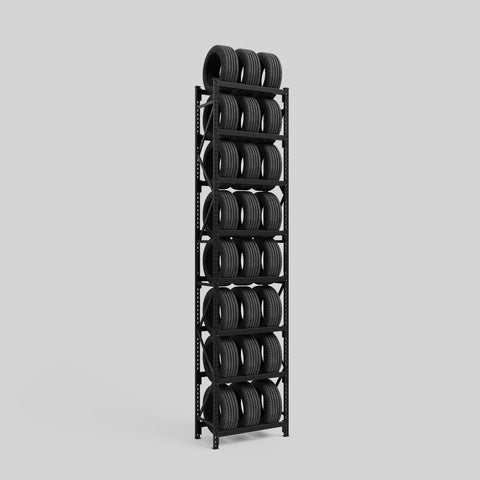 Tyre Storage Rack - 4200mm High