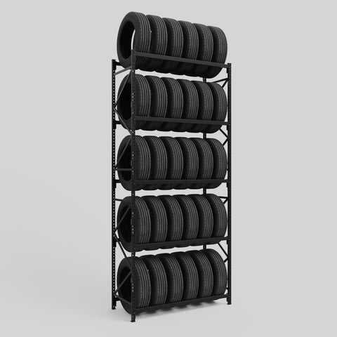 Tyre Storage Rack - 4200mm High