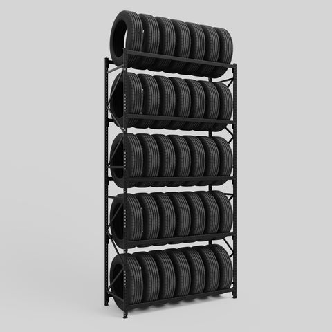 Tyre Storage Rack - 4200mm High