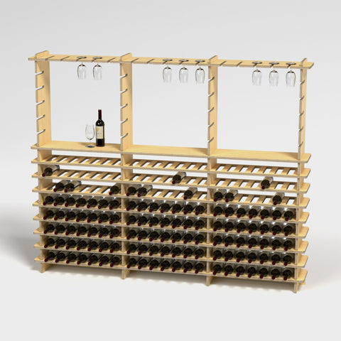 Wine Cellr Designr Triple Bay | H1835 x D290mm