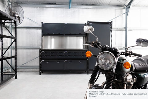 Module 18 Double with Overhead Cabinets