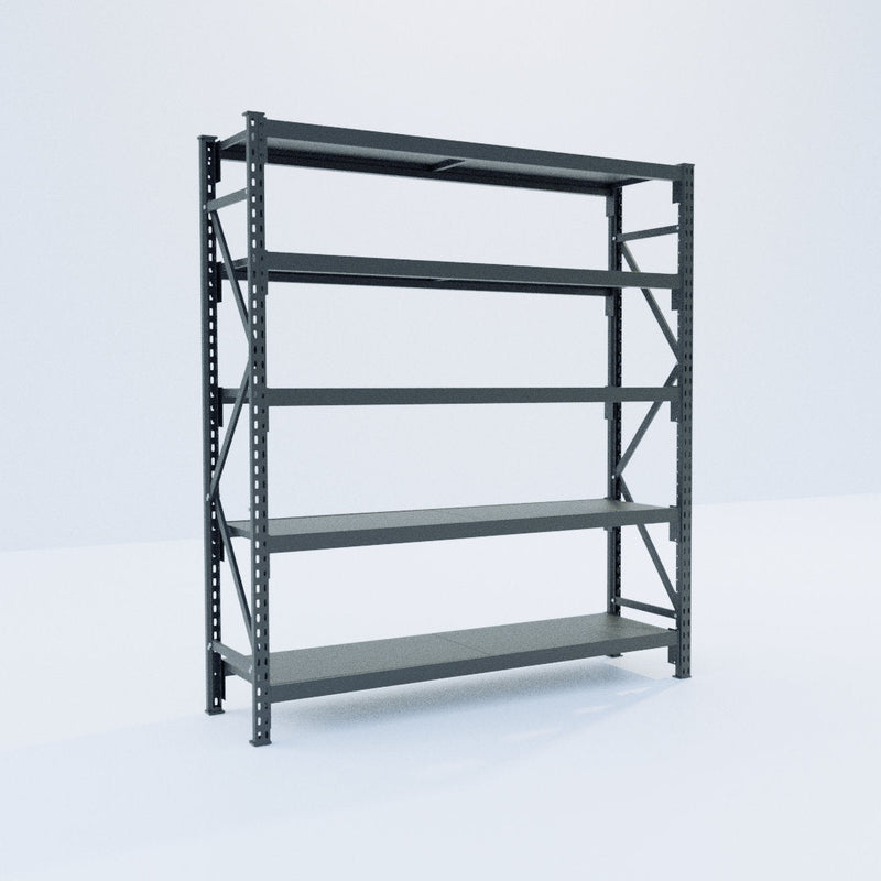 Longspan Metal Shelving - 2100mm High - Full Bay - Steel Shelf