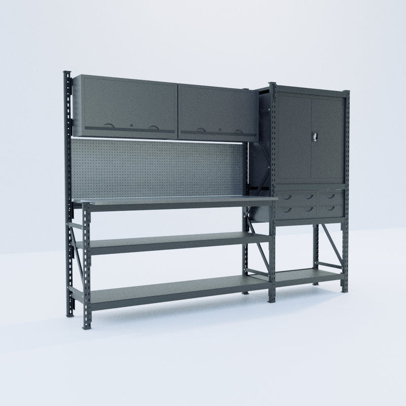 Module 9 with Overhead Cabinets