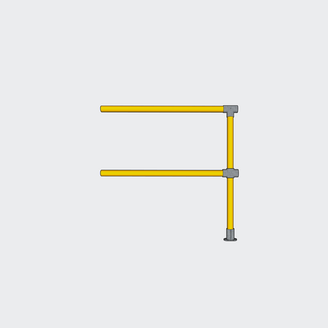 Warehouse Pedestrian Safety Fence - Centre Bay