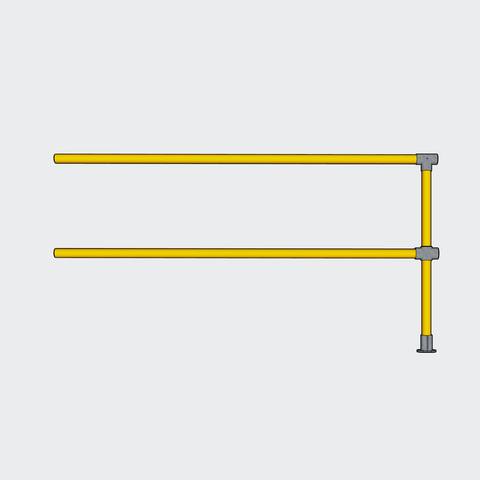 Warehouse Pedestrian Safety Fence - Centre Bay