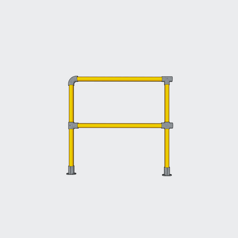 Warehouse Pedestrian Safety Fence - Starter Bay