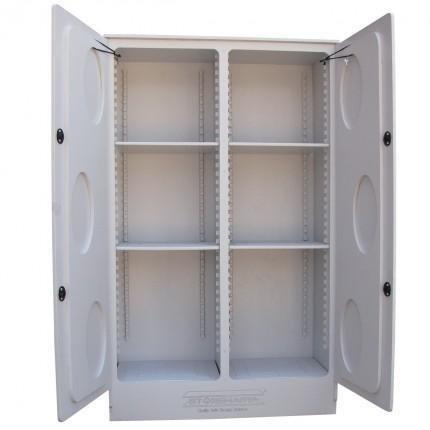 Steelspan Storage Systems Polyethylene Corrosive Substance Storage Cabinet - 250L