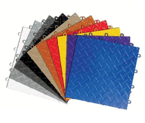 Steelspan Storage Systems Race Deck - Diamond Tile 300 x 300mm