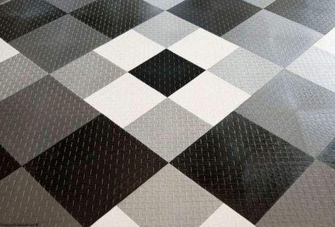 Steelspan Storage Systems Race Deck - Diamond Tile 300 x 300mm