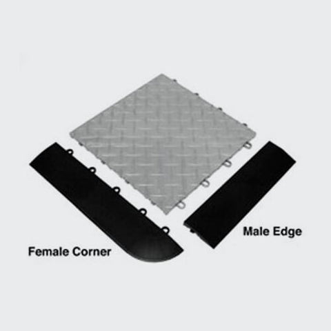 Steelspan Storage Systems Race Deck - Ramp Edges (Black only)