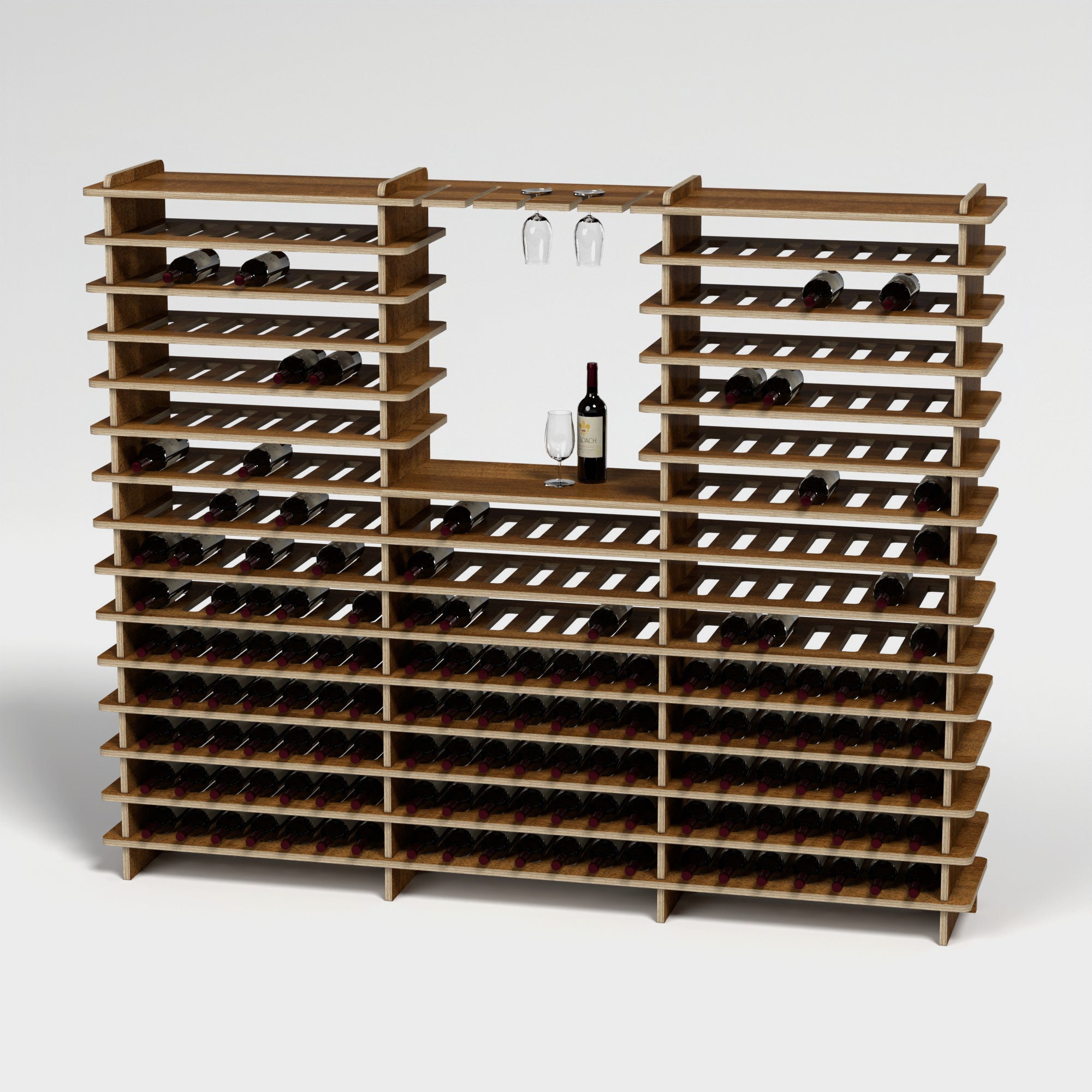 Modular Timber Wine Racks - Designr Range – Steelspan Storage Systems
