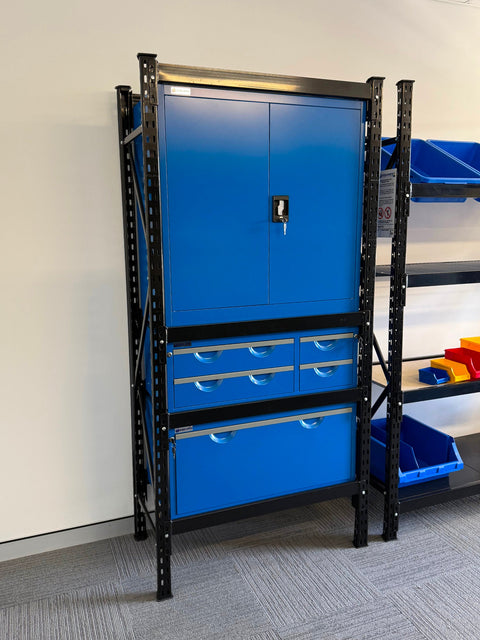 C2 Modular Cabinet System with Shelves - H3100mm x W1920mm