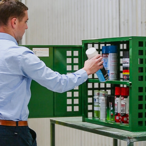 Steelspan - 72 Can - Aerosol Storage Cage