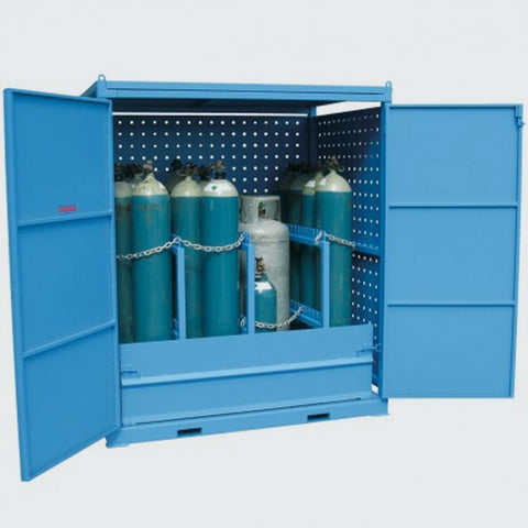 Steelspan - XXLarge - Gas Cylinder Store - Single Sided Access