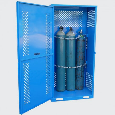 Steelspan - Medium - Gas Cylinder Store - Single Sided Access