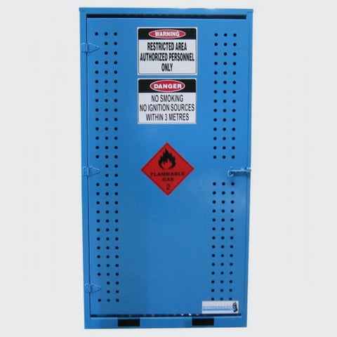 Steelspan - Large - Gas Cylinder Store - Single Sided Access