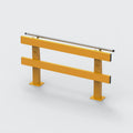 AV022 - 2M Verge Safety Barrier HD Series 1000mm high with handrail