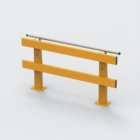 AV022 - 2M Verge Safety Barrier HD Series 1000mm high with handrail