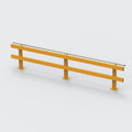 AV025 - 5M Verge Safety Barrier HD Series 1000mm high with handrail