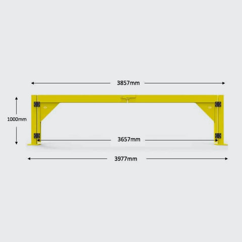 BV067 - Verge Swing Boom Gate Double 3600w