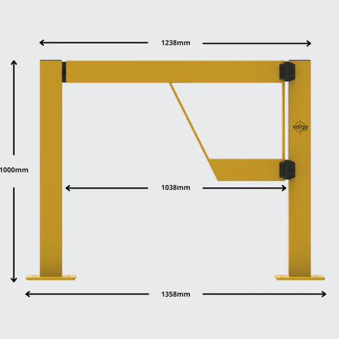 BV072 - New Verge Soft-Close V-Gate (Right Hand)