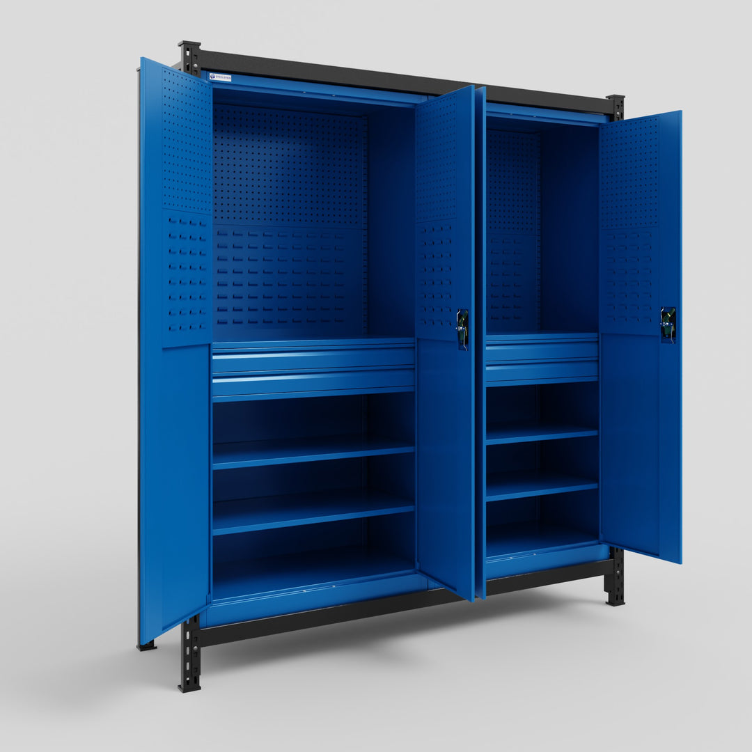 C2-2 Modular Cabinet System - H2100mm x W1920mm – Steelspan Storage Systems