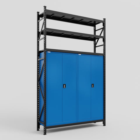 C2 Modular Cabinet System with Shelves - H3100mm x W1920mm