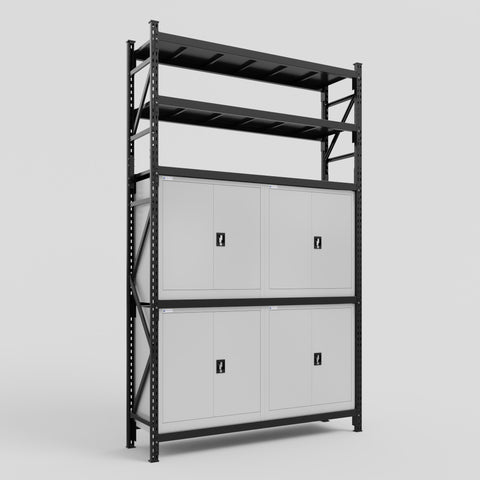 C2 Modular Cabinet System with Shelves - H3100mm x W1920mm