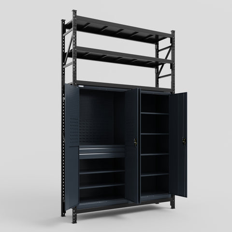 C2 Modular Cabinet System with Shelves - H3100mm x W1920mm