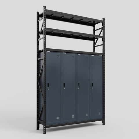 C2 Modular Cabinet System with Shelves - H3100mm x W1920mm